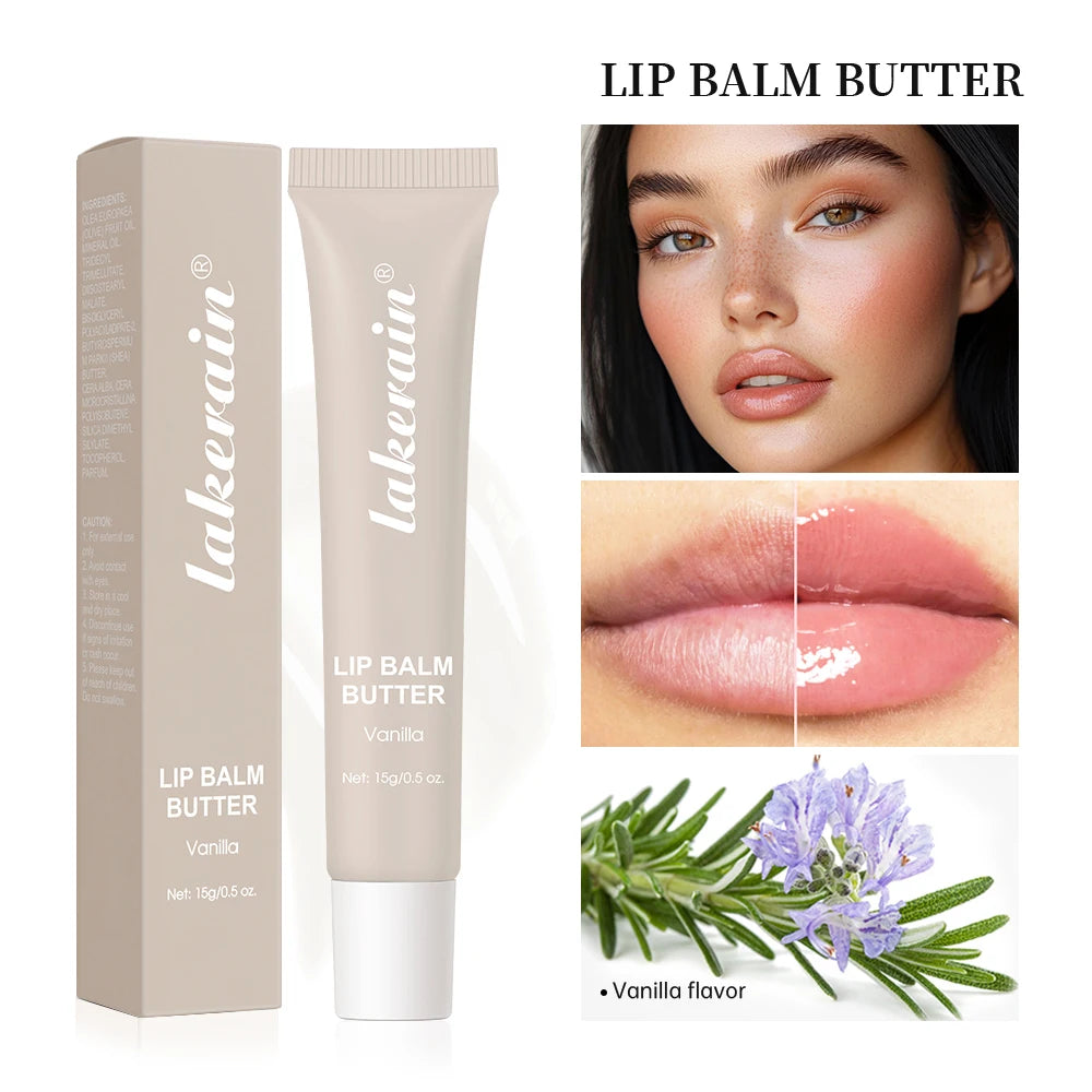 Lip Balm Moisturizing Mirror Lip Gloss Lip Vanilla Pink Sugar Coffee Cake Smell Lipstick Transparent Oil Makeup Lips Care Peaceful Pleasures Health and Wellness