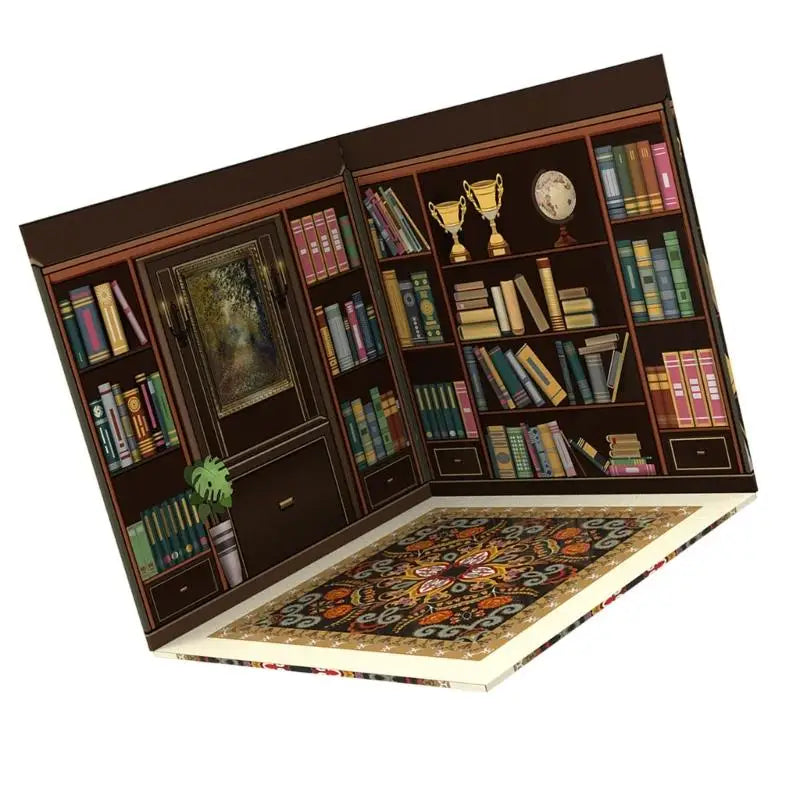 Japanese Style Collapsible Display Board for Action Figures