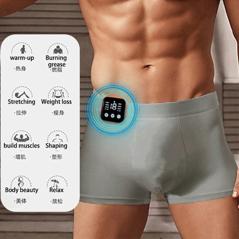 Smart EMS Massage Shorts – Muscle Stimulation Body Shaping