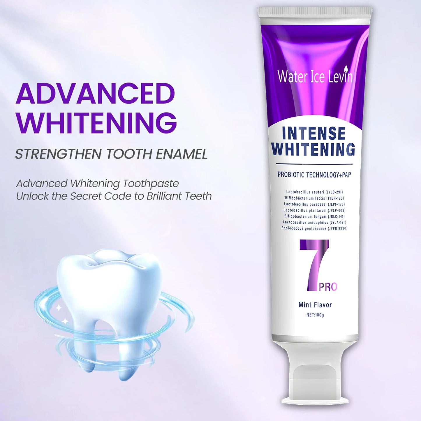 Probiotic Whitening Toothpaste – Fresh Breath & Healthy Gums