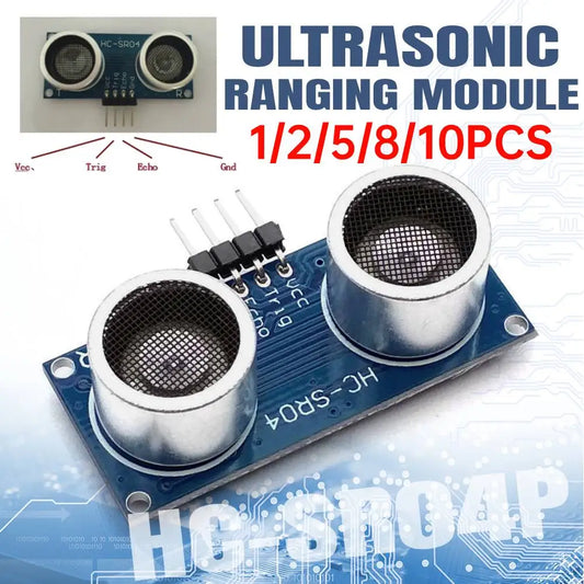 HC-SR04P Ultrasonic Distance Sensor 3–5.5V for Arduino (1–10pcs) Peaceful Pleasures Health and Wellness