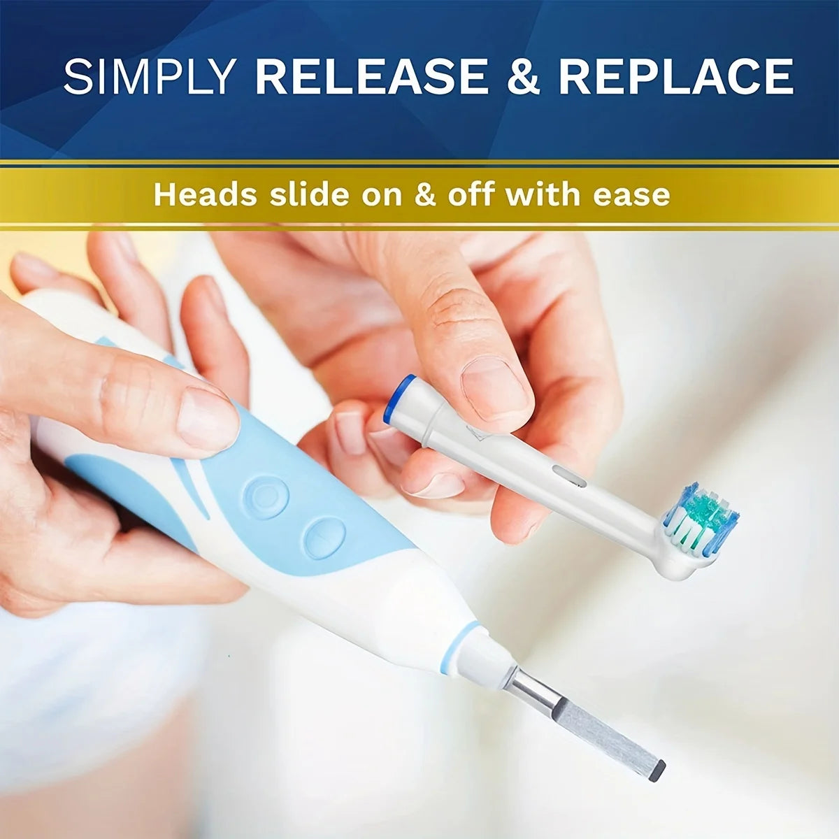 Oral-B Compatible Replacement Brush Heads 16-Pack | 1000–5000