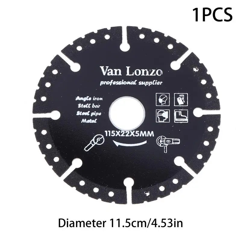 115*22*5mm/125*22*5mm Metal Cutting Diamond Plate Diamond Saw Blade Cutting Disc For Iron Steel Rods Metal Sheets Aluminum Peaceful Pleasures Health and Wellness A1-1pc