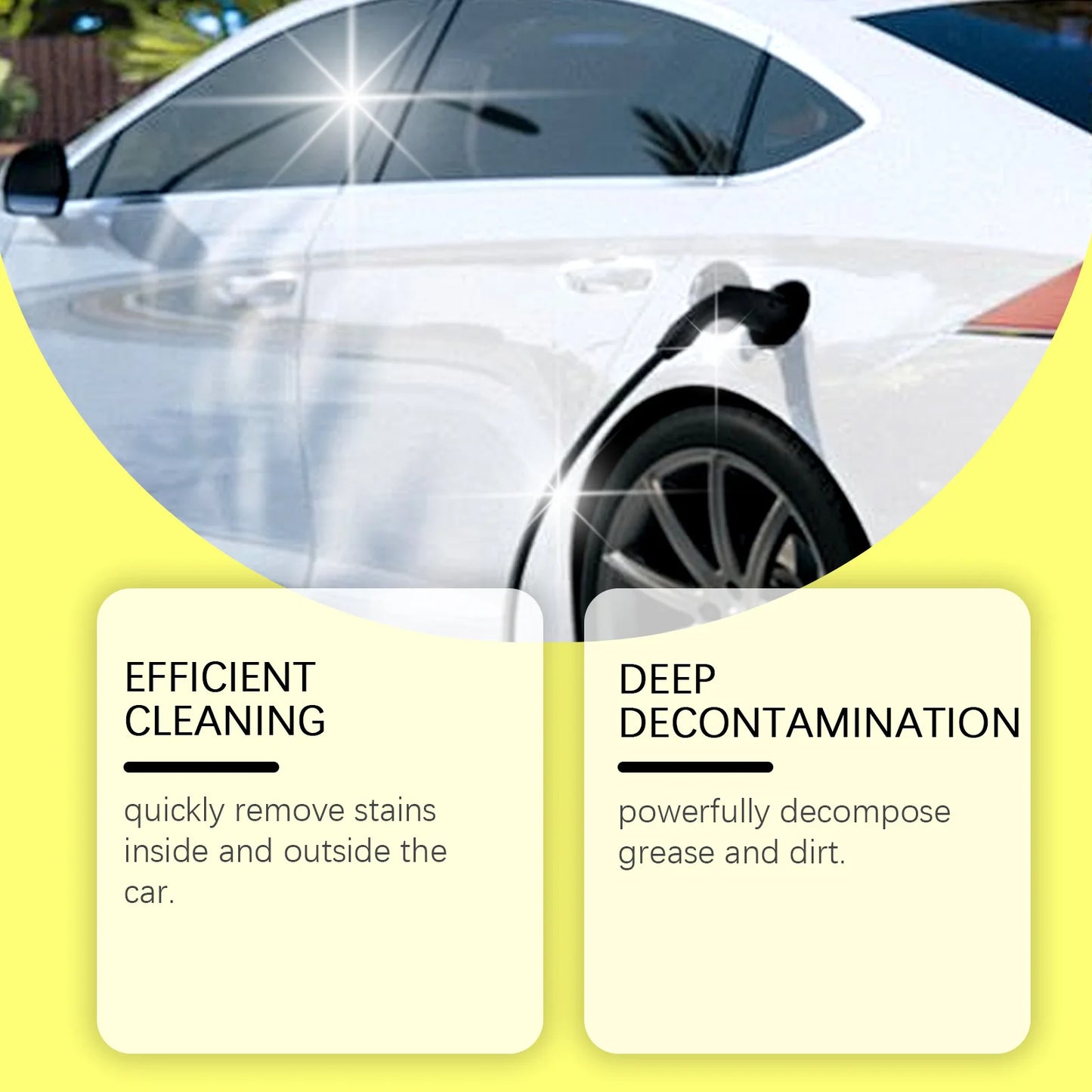 Homonth Mighty Car Cleaner Spray – Interior & Exterior 120ml