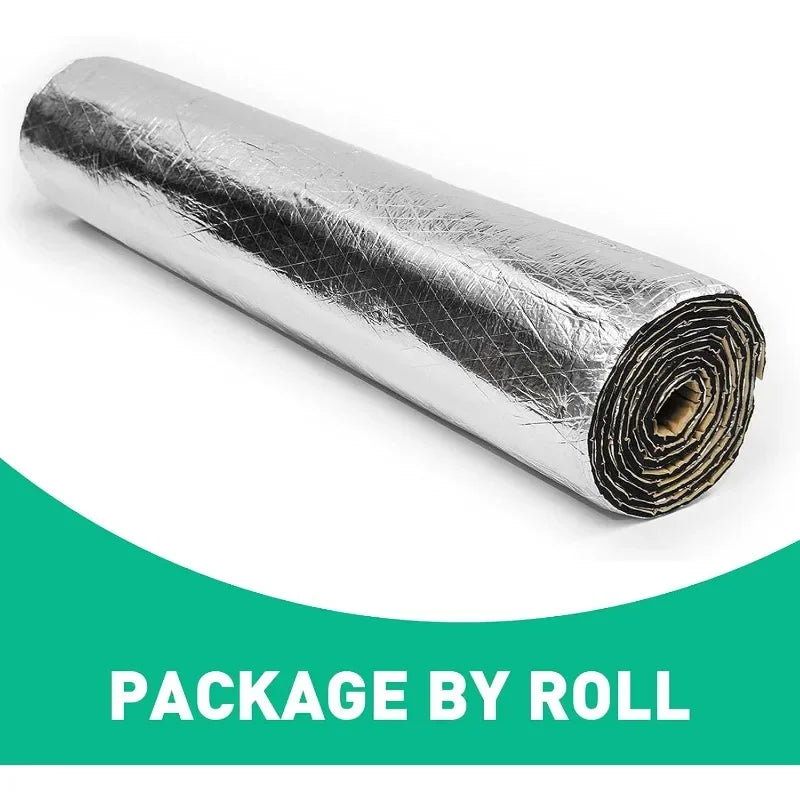 Car Heat & Sound Insulation Mat – Aluminum Foil Foam 5mm/10mm