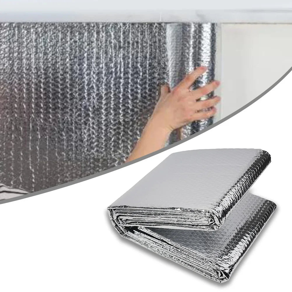 Radiator Insulation Foil 5m X Double Sided Aluminum Sheet Foam