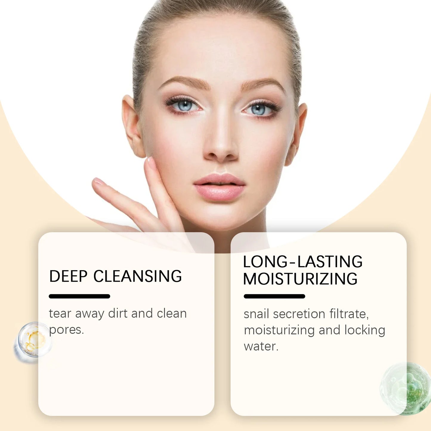Moisturizing Night Wrapping Mask Hydrating Firming Brightening Fade Fine Lines Rejuvenating Smoothing Snail Essence Facial Mask Peaceful Pleasures Health and Wellness