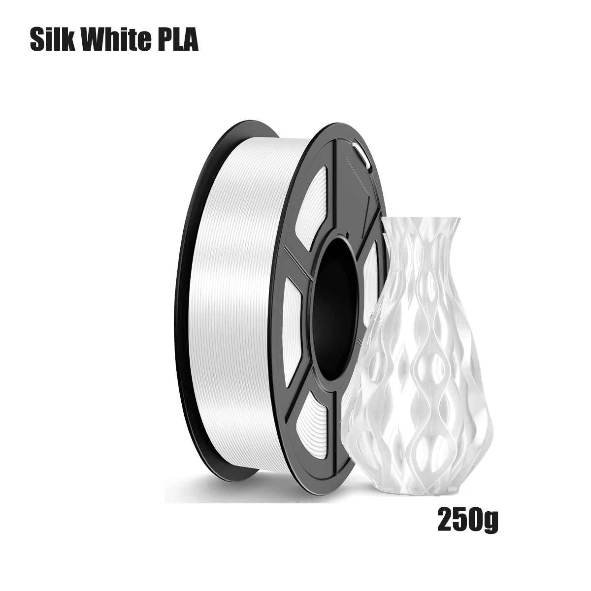 Silk PLA+ Filament 1.75mm ±0.02mm – Glossy 3D Printing