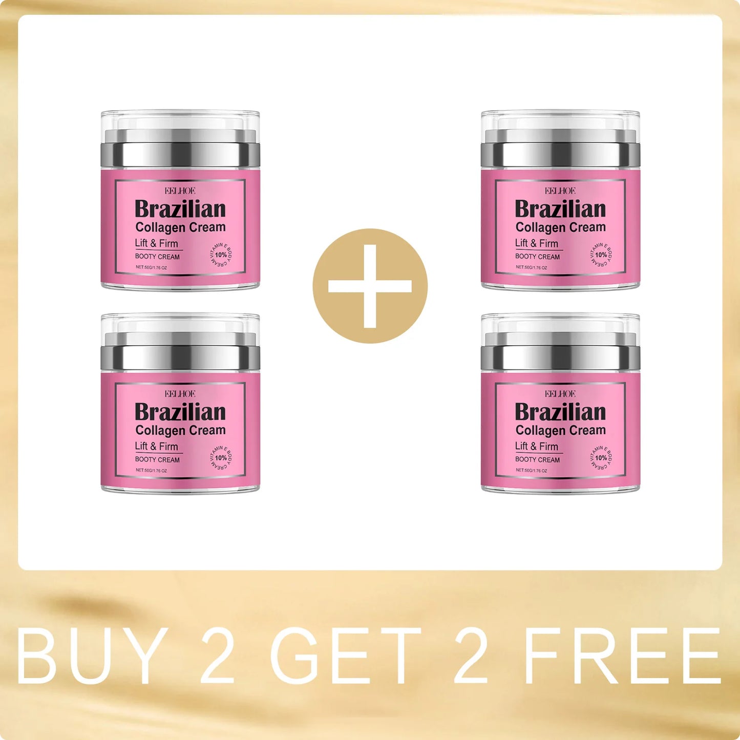 EELHOE Booty Firming & Sculpting Cream – Tightening 50g