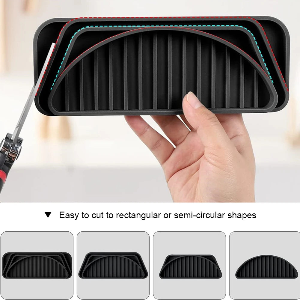 Kitchen Silicone Pad for Water Dispenser Refrigerator Coffee Machine Bar Counter Silicone Drain Pad Drip Tray Silicone Pad Peaceful Pleasures Health and Wellness