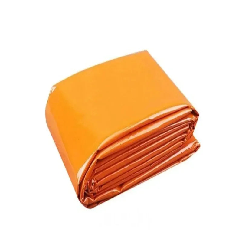 PE Emergency Blanket Sleeping Bag | Portable Camping Shelter Emergency Survival Blanket Peaceful Pleasures Health and Wellness 1pc