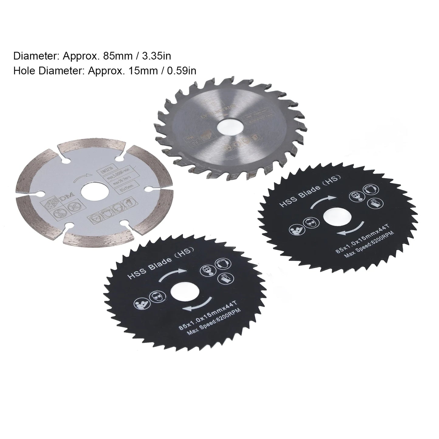 Mini Circular Saw Blade Alloy Steel Cutting Rotary Tools Wheel Wood