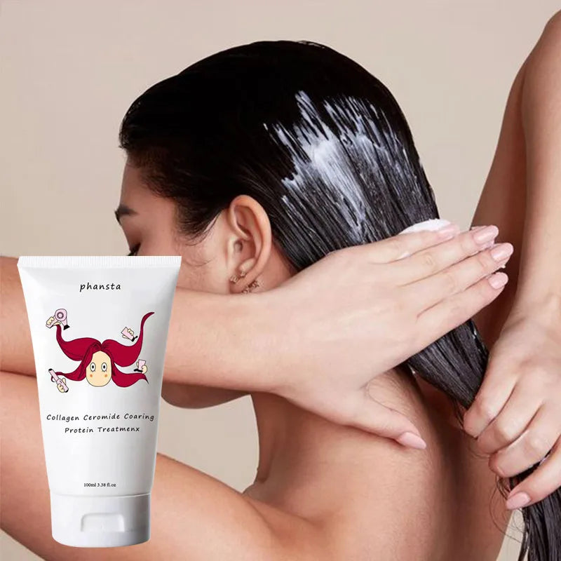 Collagen Protein Hair Mask – Deep Conditioning Treatment