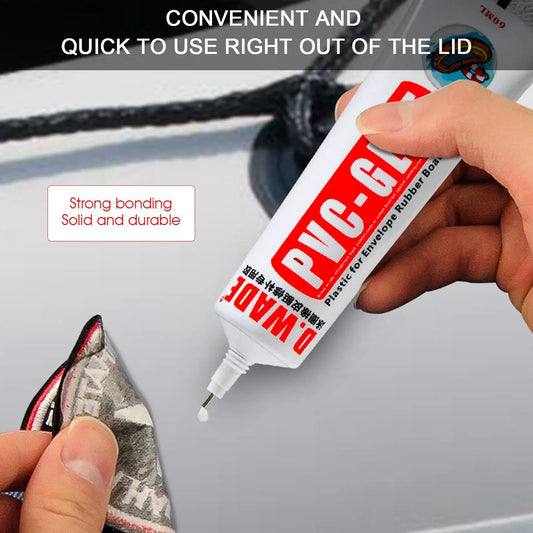 PVC Repair Glue 60g – Pool Float, Air Bed & Inflatable Fix PVC Repair Adhesive Peaceful Pleasures Health and Wellness