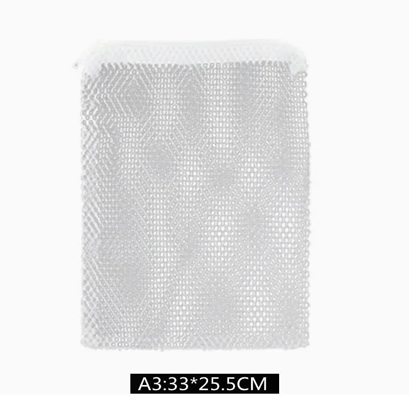 5-Pack Reusable Aquarium Filter Media Bags with Zipper