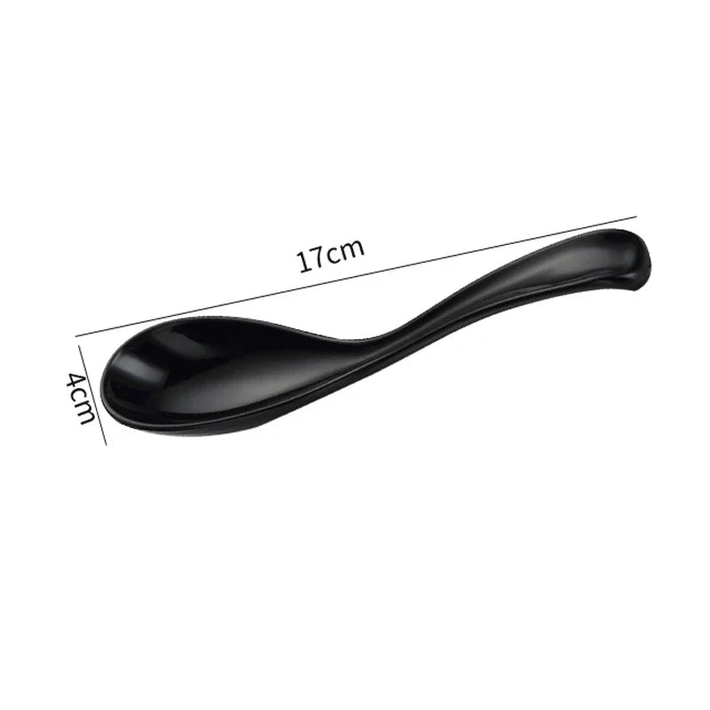 Thickened Plastic Ramen Bowl – Anti-Slip & Large Capacity