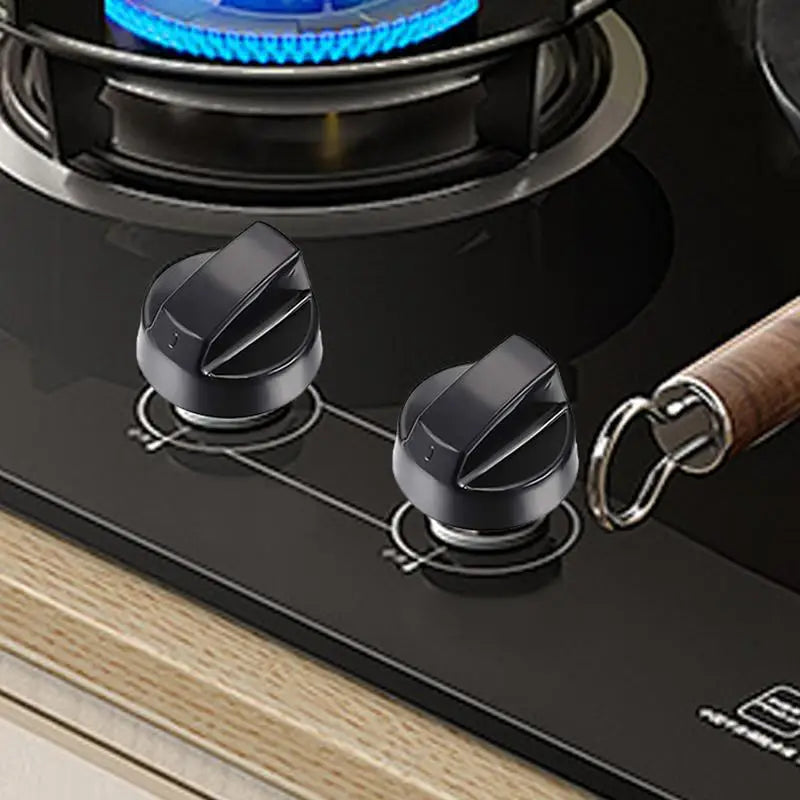 4 Sets Stove Top Control Knobs Univer-sal Thermostat Stove Button Knobs Accessories For Home Kitchen Cookers Knobs & Adapters Peaceful Pleasures Health and Wellness