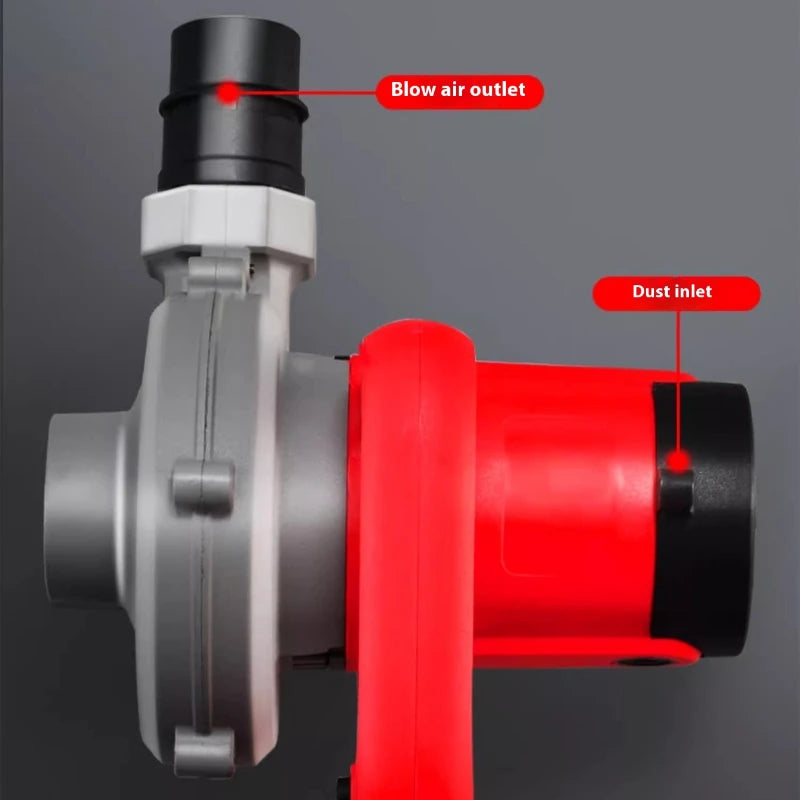 Slotting Machine Industrial Dust Collector High-Power Vacuum Cleaner Woodworking Wall Planer Blowing and Suction Dual-Purpose Peaceful Pleasures Health and Wellness