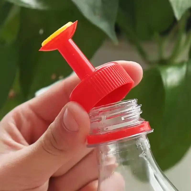 2pcs Garden Plant Watering Sprinkler Bottle Cap Nozzle DIY Mini Irrigation Head for national standard 28mm drinking bottles Peaceful Pleasures Health and Wellness