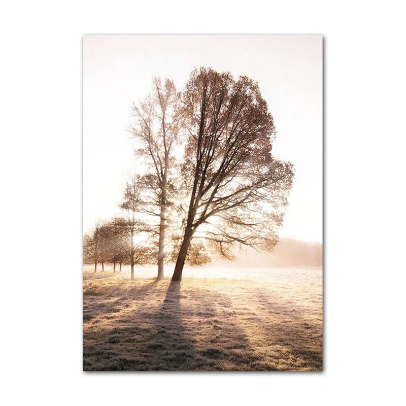 Nordic Canvas Wall Art – Lake Dandelion & Reed Print Canvas Wall Print Peaceful Pleasures Health and Wellness 03 40x50cm Unframed