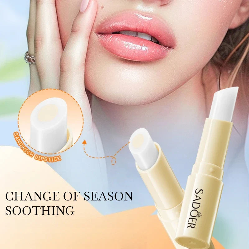 SADOER Orange Color-Changing Lip Balm | 3 or 5 Pack
