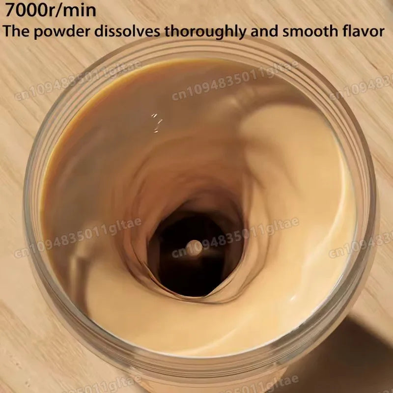 Electric Blender Cup Portable Blender Cup Milk Powder Protein Powder Blender Automatic Shaker Cup Home Travel Outdoor Sports Gym Peaceful Pleasures Health and Wellness