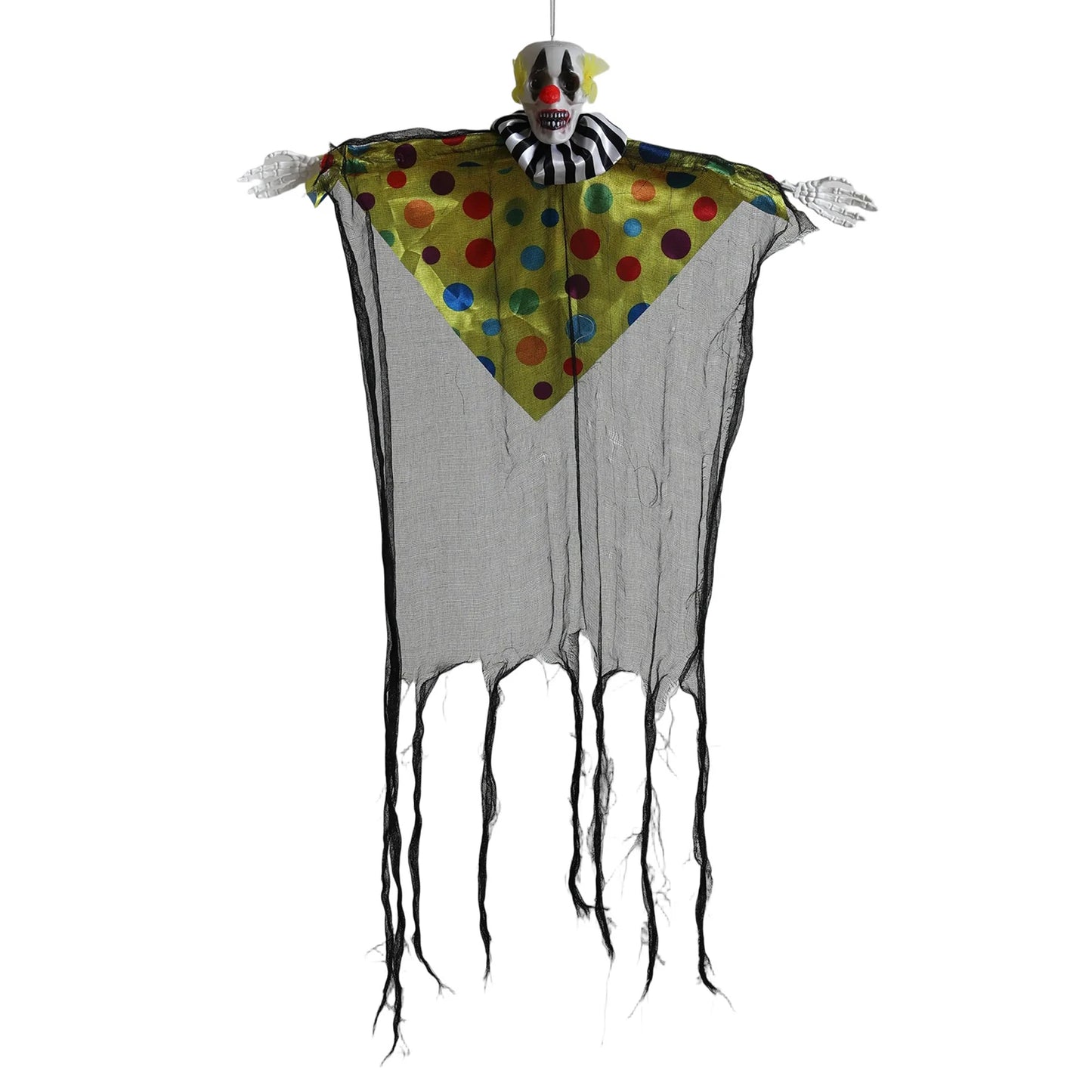 Halloween Hanging Skeleton Props Creepy Scary Haunted House Prop for Outdoor Porch Patio Tree Peaceful Pleasures Health and Wellness C