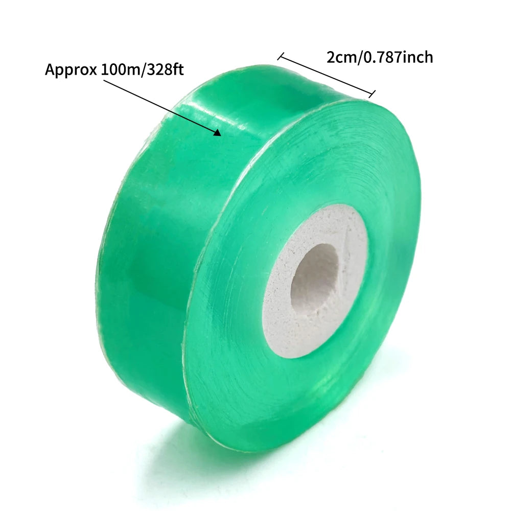 Self-adhesive PE Grafting Tape Film Stretchable Garden Tree Plants Seedlings Vine Tomato Grafting Accessories Peaceful Pleasures Health and Wellness 1roll