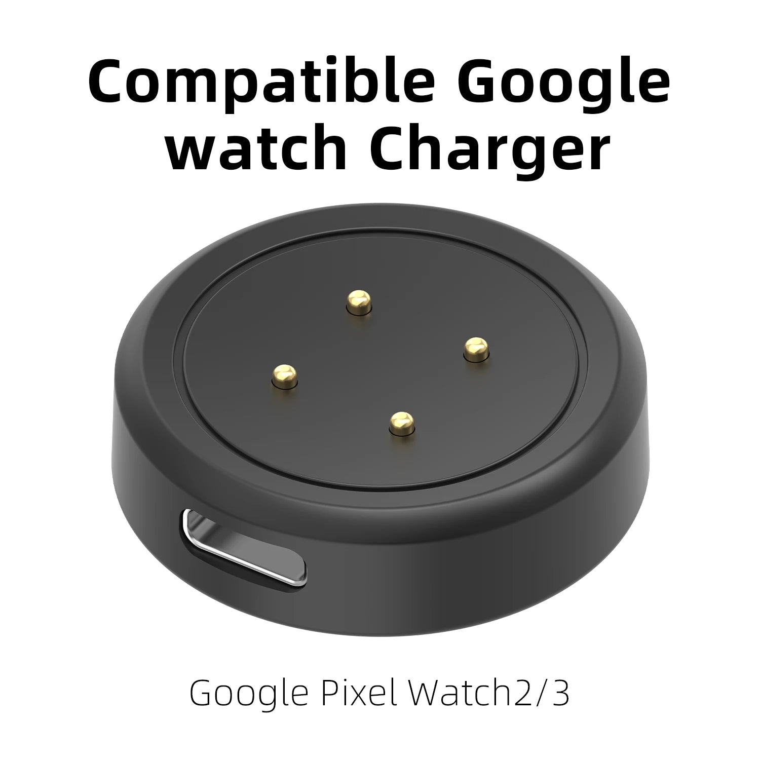 With lanyard for Google Pixel Watch3/2 USB Smart Watch Charger Replacement Charger Google Charging Dock Peaceful Pleasures Health and Wellness
