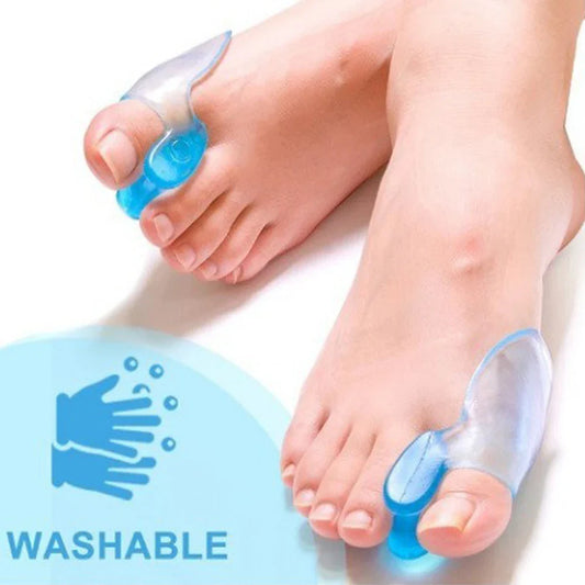 2-Pack Silicone Toe Separators & Spacer Sleeves | Gel Toe Silicone Toe Separator Oasis Select
