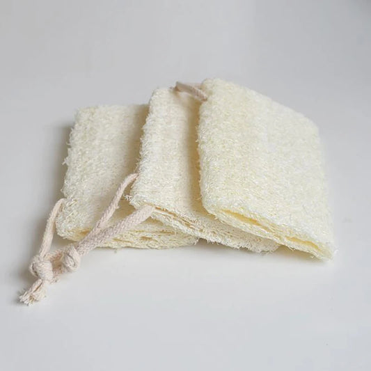 Loofah Body Shower Scrubber Bath Exfoliating Sponge Soft Shower Brushes With Hook Towel Sponge Scrubber Brush Peaceful Pleasures Health and Wellness