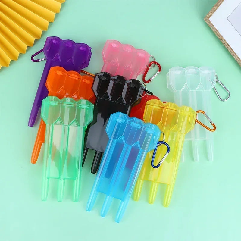 Portable Transparent Dart Box Case | Universal ABS Dart Holder Dart Storage Case Peaceful Pleasures Health and Wellness