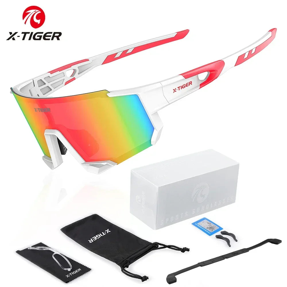 X-TIGER Polarized Cycling Glasses UV400 Sports Sunglasses