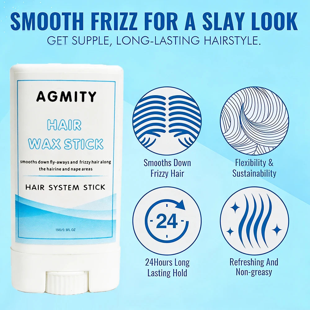 Hair Wax Stick – Edge Control Frizz Tamer & Strong Hold Pomade