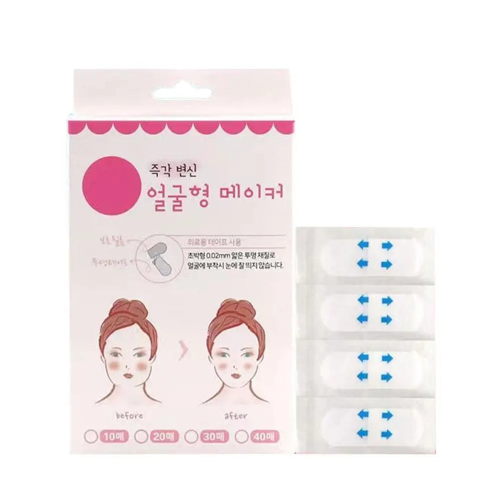 SADOER V-Shape Face Lift Tape – 40 Invisible Firming Patches