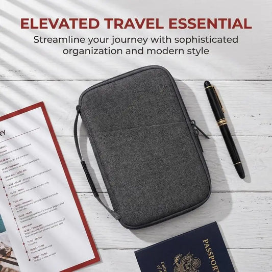 RFID Waterproof Family Travel Passport Holder & Organizer Travel Passport Organizer Oasis Select