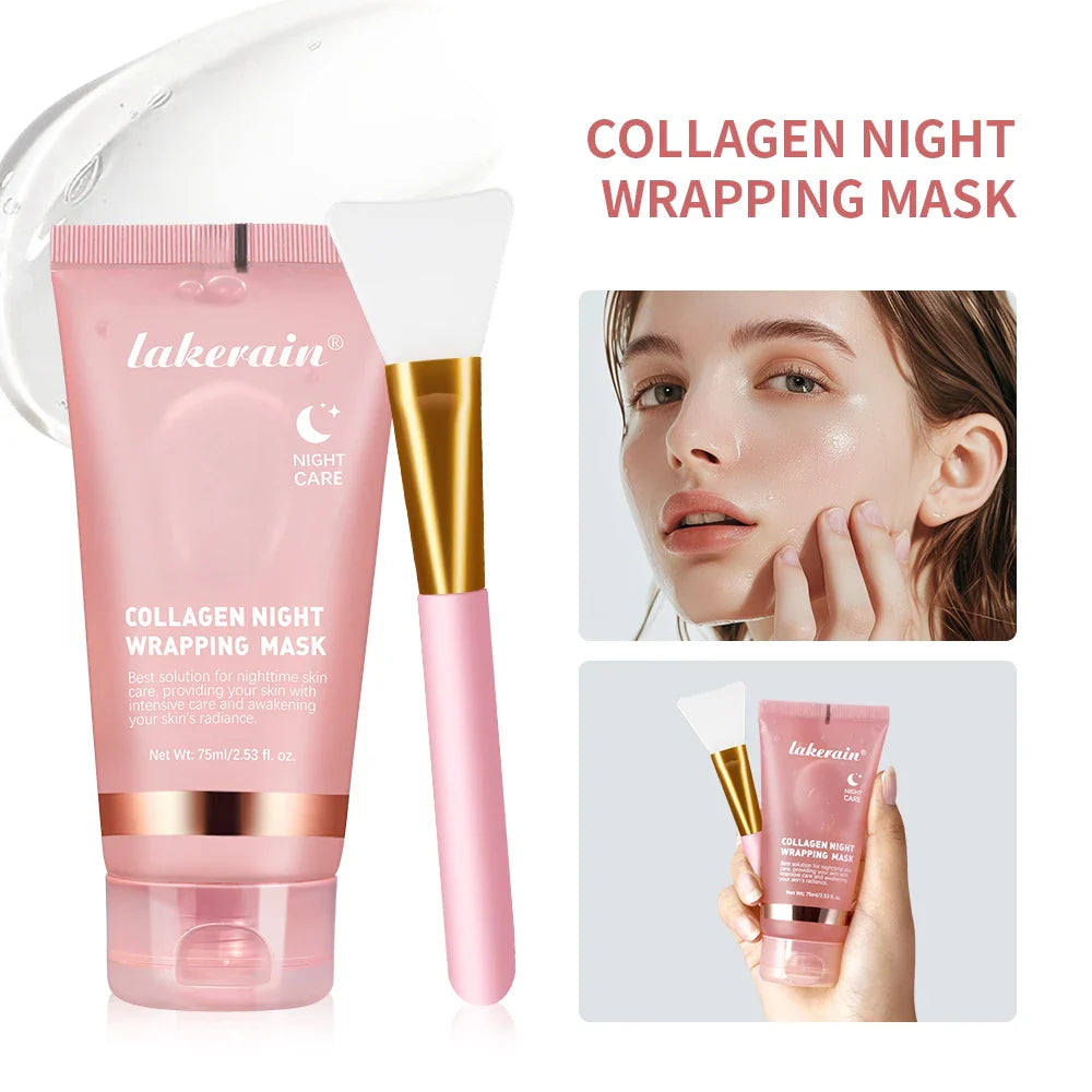 Collagen Peel-Off Overnight Face Mask – Firming & Hydrating Overnight Face Mask Oasis Select