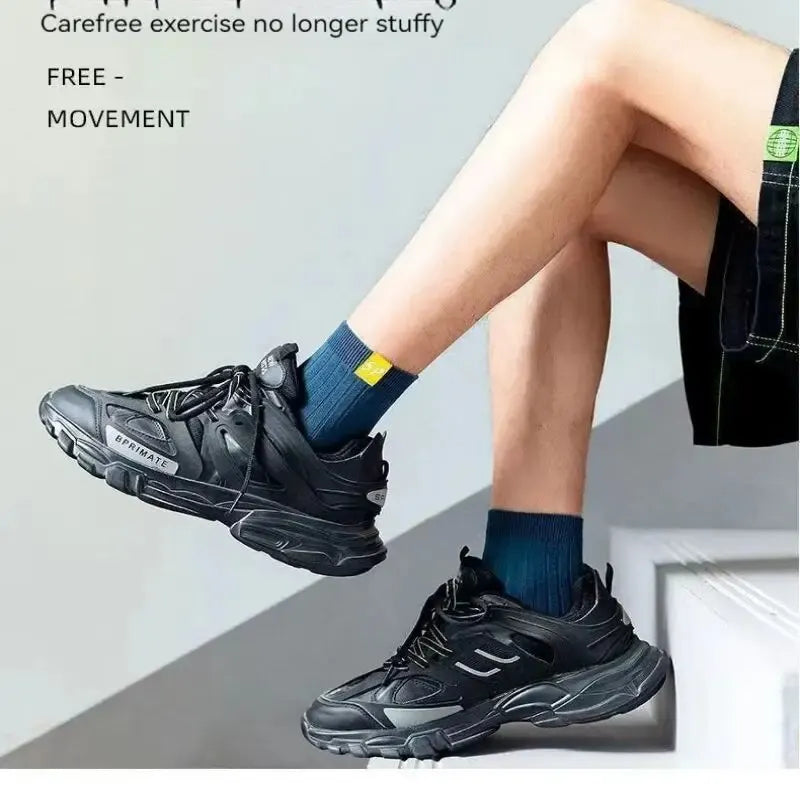 Men's Mid-Calf Sports Socks 5 Pairs – Warm & Breathable Men's Sports Socks Peaceful Pleasures Health and Wellness