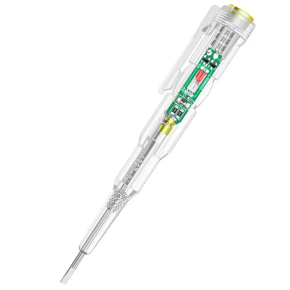 Intelligent Non-Contact Voltage Tester Pen - AC Voltage Detector 70-250V with Smart Power Indication - Safe Live Wire Detection Peaceful Pleasures Health and Wellness 1pcs