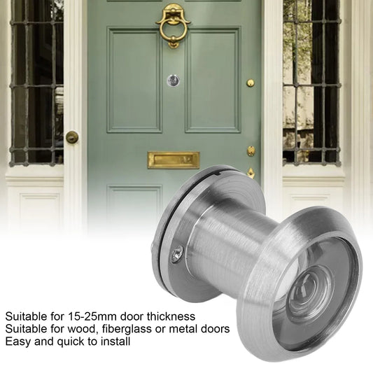 Anti Theft Door Viewer Safety Door Viewer Anti Theft Household Copper Door Viewer Peephole with Back Cover for Home Office Hotel Peaceful Pleasures Health and Wellness
