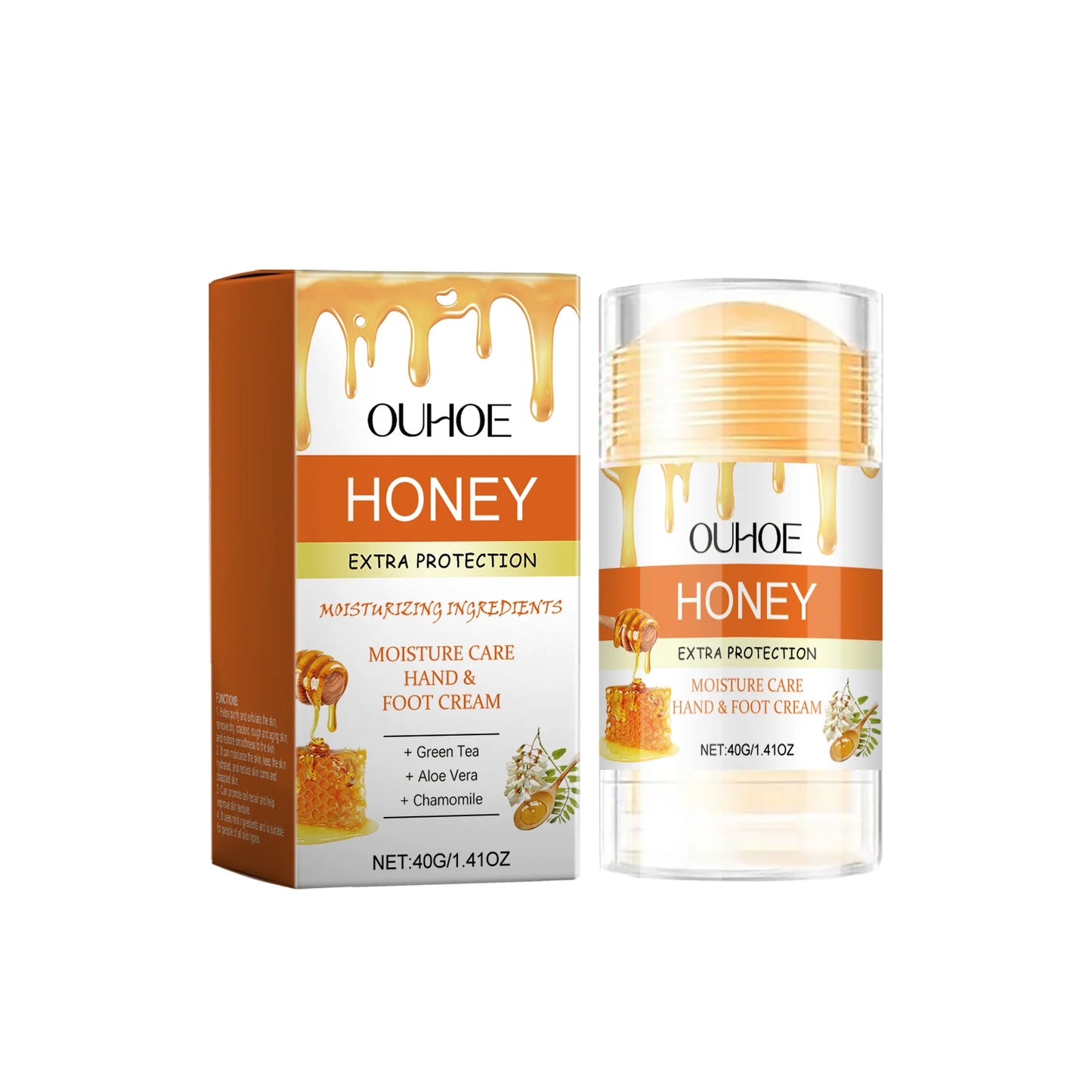 Honey Foot & Hand Cream – Moisturizing Anti-Crack Heel Balm