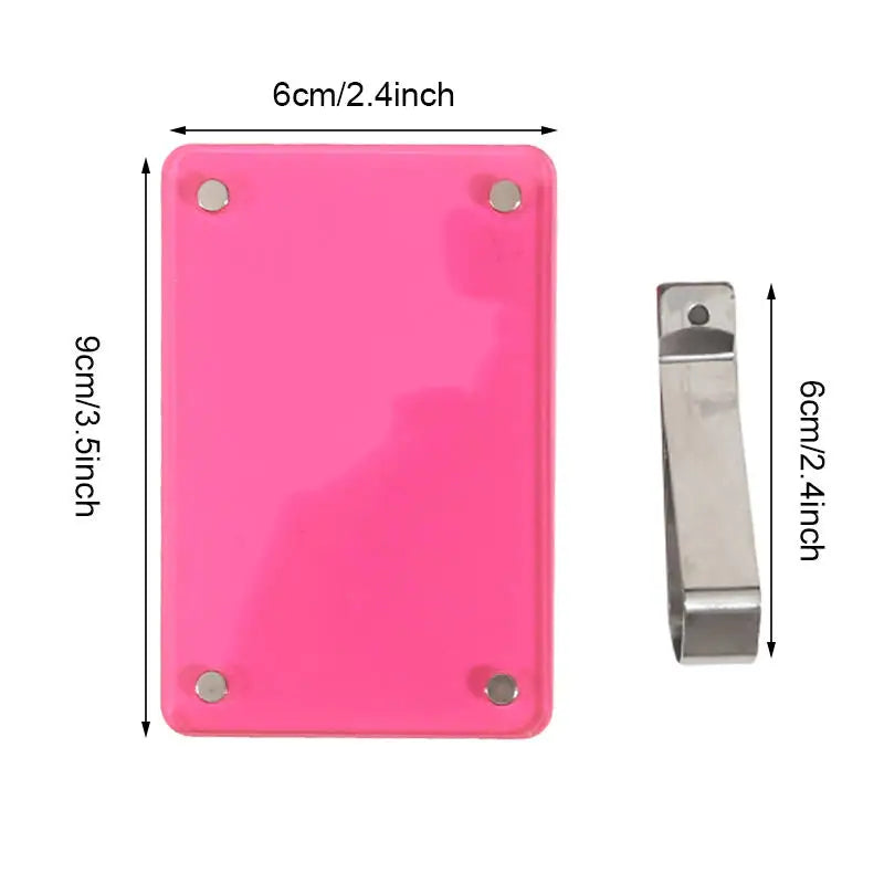 Car Sun Visor Photo Holder Magnetic Acrylic Picture Frame Clip for Vehicle Interior Decoration and Photo Display Peaceful Pleasures Health and Wellness