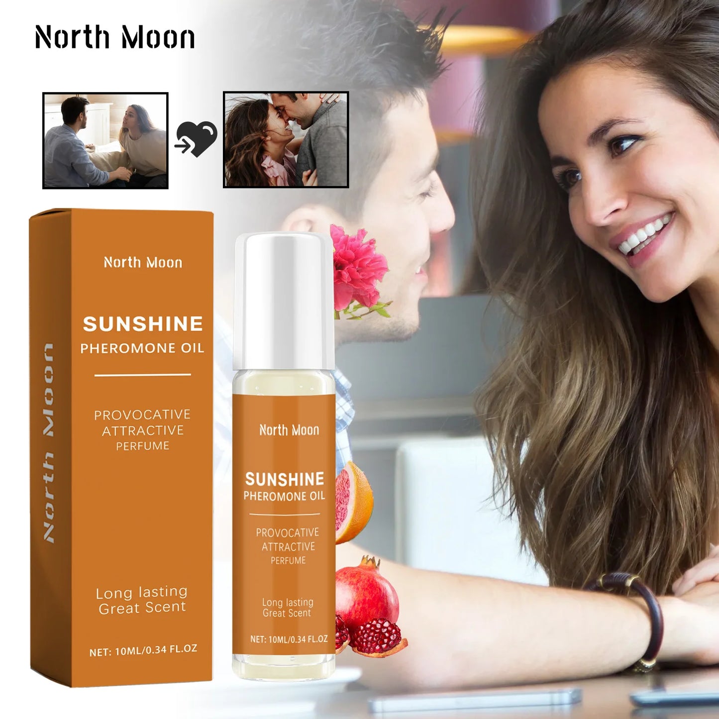 Grapefruit Pheromone Perfume Oil – Fresh Long-Lasting Fragrance