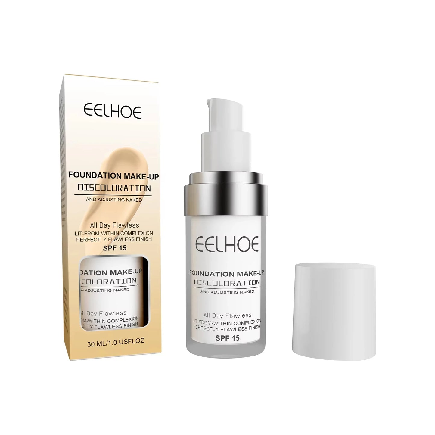 EELHOE Color Changing Liquid Foundation – Waterproof Full Coverage