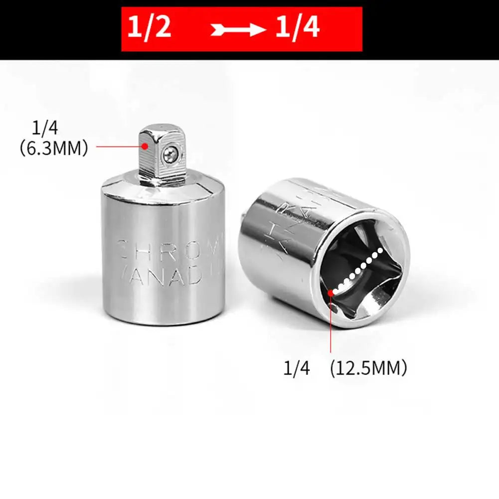 Ratchet Wrench Socket Adapter Converter 1 4 3 8 2 Female Male Drive