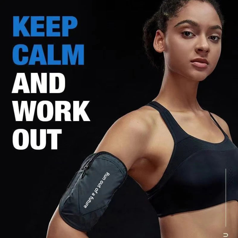 Lightweight Running Arm Phone Pouch – Fits Up to 6.5"