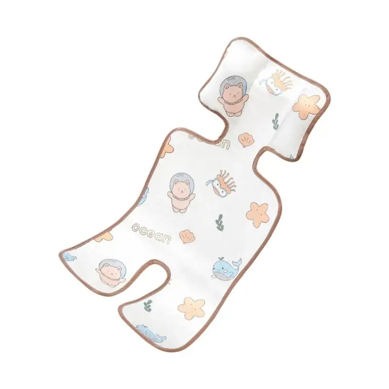 Baby Pram Cooling Pad | Breathable Bamboo Stroller Liner