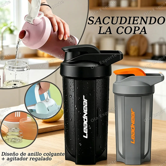 500ml Leak-Proof Protein Shaker Bottle for Gym & Sport Sport Shaker Bottle Peaceful Pleasures Health and Wellness