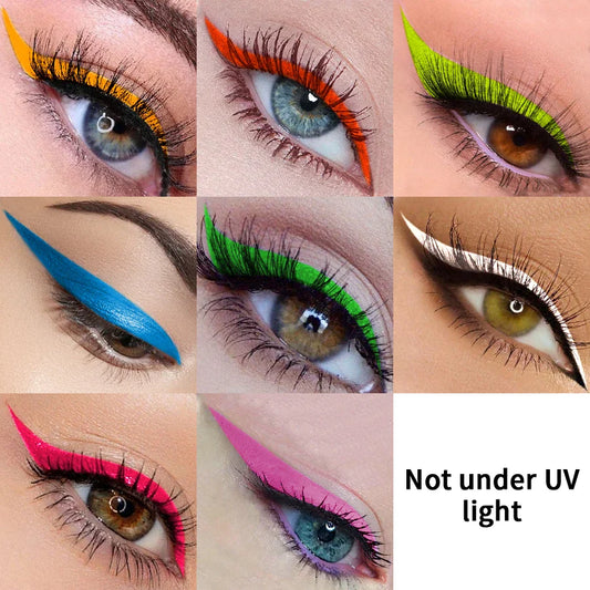 UV Neon Eyeliner Pen – Waterproof Fluorescent Liquid Eye Liner Liquid Eyeliner Pen Oasis Select