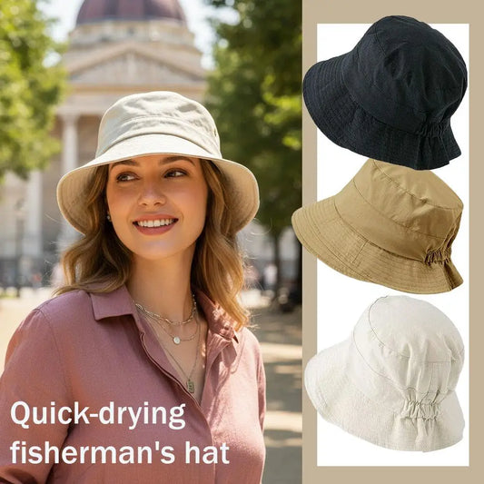 Quick-Dry UV Sun Hat – Fishing, Hiking & Camping Bucket Hat Outdoor Sun Hat Peaceful Pleasures Health and Wellness